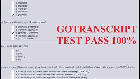 GoTranscript Audio test <strong>answer</strong> January 31, 2021. . Go transcript answers